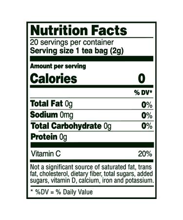 Celestial Seasonings Green & White Tea Decaf - 20 Count | Herbal Blend for Relaxation - Buy Online on GoSupps.com