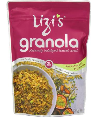 Lizi's | Lizi's Passionfruit Granola | 8 x 400g - Buy Online on GoSupps.com