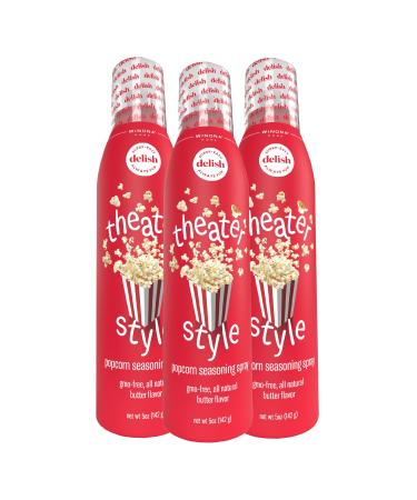 Winona Pure Popcorn Butter, Theater Style 5 Ounce (3-Pack) | Delicious Popcorn Spray with 0 Calories per Serving, Perfect for Popcorn Lovers Butter 5 Ounce (Pack of 3) - Buy Online on GoSupps.com