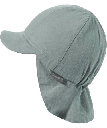 Sterntaler Turning Cap Rainbow - Unisex Baby Hat with UV 50+ Protection & Tie Tape | Stone Green - Perfect for Your Baby's Head - Buy Online on GoSupps.com