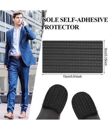 8 Pcs Self-Adhesive Shoe Grips for No-Slip Protection Black, 5.9 x 3.2 Inch - Buy Online on GoSupps.com