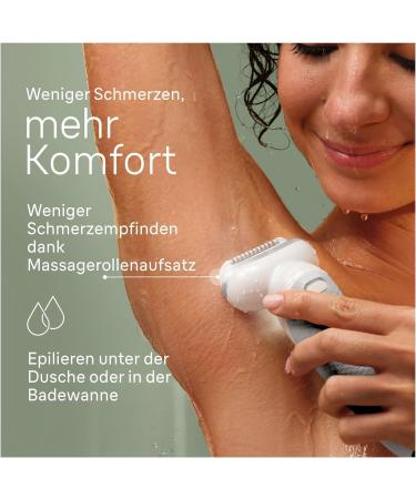 Braun Silk- pil 9 Epilator for Women - Long-Lasting Hair Removal | Hair Remover White/Silver NEW -011 - Buy Online on GoSupps.com