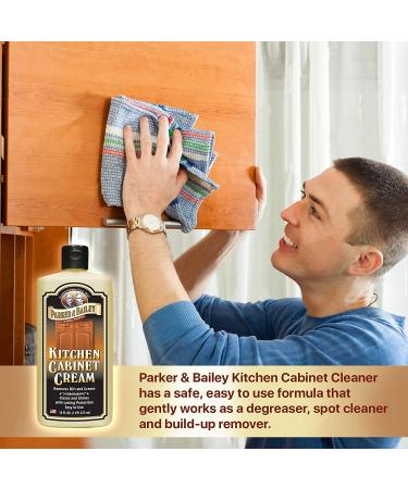 Parker & Bailey Kitchen Cabinet Cream - Multi-surface Wood Cleaner and Polish 12oz - Buy Online on GoSupps.com