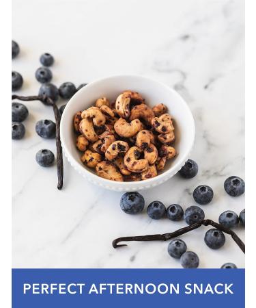 Keto Farms Blueberry Vanilla Cashews - Low Carb Keto Nuts (1 oz, 6 Count) | Roasted Lightly Salted Desserts with Real Fruit | Satisfy Candy Cravings with 0g Added Sugar - Buy Online on GoSupps.com