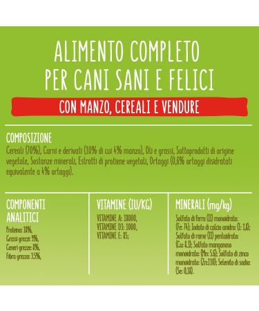 Purina Friskies Adult Dog Food with Beef Cereals and Vegetables 7 kg - Buy Online on GoSupps.com