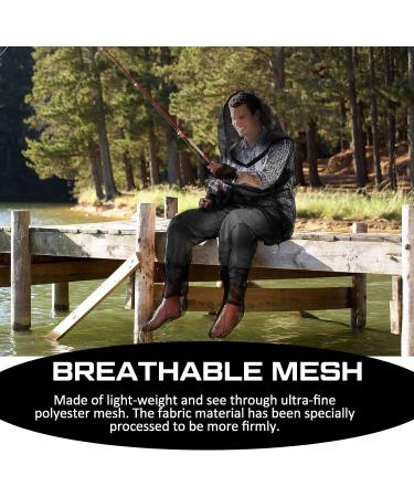 Insect-Proof Mosquito Net Suit with Hood, 2 Sets for Men and Women - Perfect for Outdoor Activities - Buy Online on GoSupps.com
