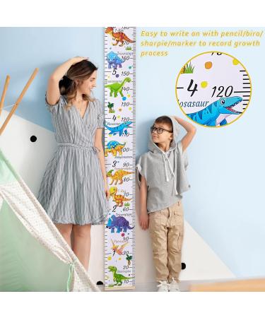 Beinou Growth Yardstick Wall Decor for Kids - Giraffe Orange Measuring Ruler 7.9 x 79 - Perfect for Baby & Children's Rooms - Buy Online on GoSupps.com