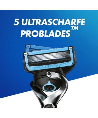 Gillette ProShield Chill Wet Razor for Men - 5-Blade Shaving System + 1 Replacement Blade - Perfect Gift for Him - Buy Online on GoSupps.com