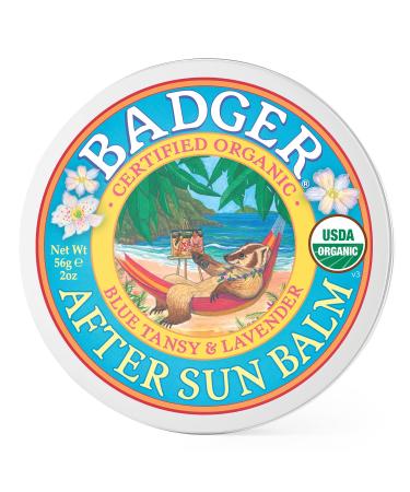 Badger Company Organic After Sun Balm Blue Tansy & Lavender 2 oz (56 g)