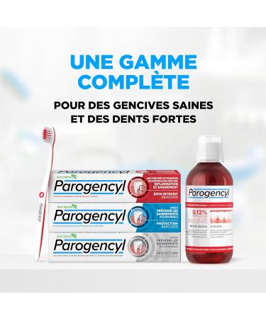 PAROGENCYL - Intensive Gum Care Toothpaste - Mint Flavor/Flavor - Helps reduce occasional bleeding gums (pack of 3x 75ml) - Buy Online on GoSupps.com