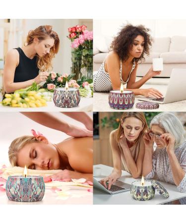 Yinuo Candle Gift Set for Women | 8 Soy Wax Aromatherapy Candles - Perfect for Mother's Day Christmas Birthdays & Valentine's Day - Buy Online on GoSupps.com
