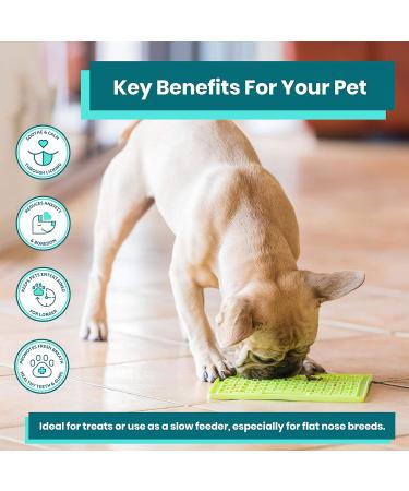 LickiMat Classic Soother Orange - Interactive Pet Feeder & Dog Pacifier for Stress Relief | Buy Internationally - Buy Online on GoSupps.com