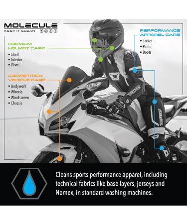 Molecule Clean Kit - 16oz Wash 4oz Refresh & Spot Cleaner for Performance Apparel Race Suits - Ultimate Tough Stain Removal - Buy Online on GoSupps.com