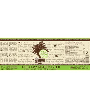 Gula Java Matcha + Vitamin D - Buy Online on GoSupps.com