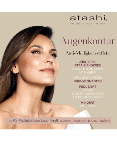 Atashi Eye Contour Lifting & Illuminating Anti-Fatigue Cream - Reduces Dark Circles & Puffiness - 15 ml - Buy Online on GoSupps.com