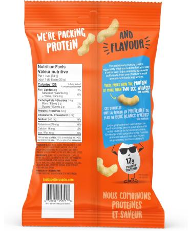 EGG-CELLENT Protein Puffs - Sea Salt & Vinegar 33g (Pack of 1) - Buy Online on GoSupps.com