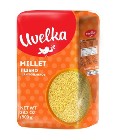 Uvelka Millet Grains Selected - 800g (28oz), Pack of 1