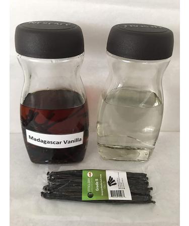 25 Madagascar Vanilla Beans Grade B by FITNCLEAN VANILLA| Bulk Bourbon Whole Natural Raw NON-GMO PODS. 25 Count (Pack of 1) - Buy Online on GoSupps.com