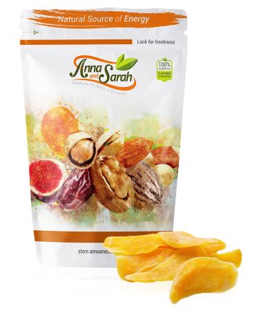 Anna and Sarah Unsulfured Low Sugar Dried Mango Slices in Resealable Bag, 2 Lbs
