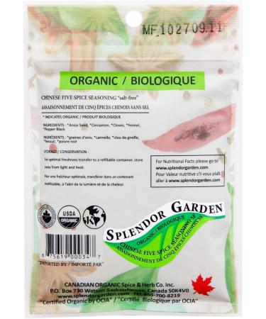 Splendor Garden Organic Cultural 5 Pack Sampler - 165 g Colorful - Buy Online on GoSupps.com