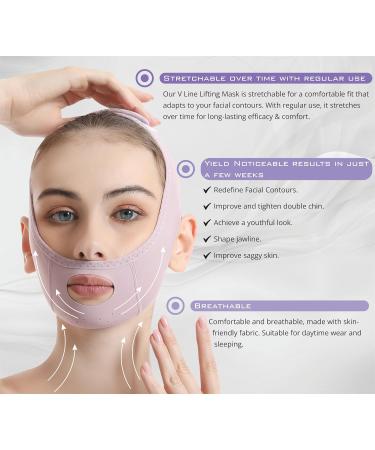 V Line Lifting Mask & Chin Reducer | Double Chin Strap | Face Slimming Strap for Effective Chin Lifting - Buy Online on GoSupps.com