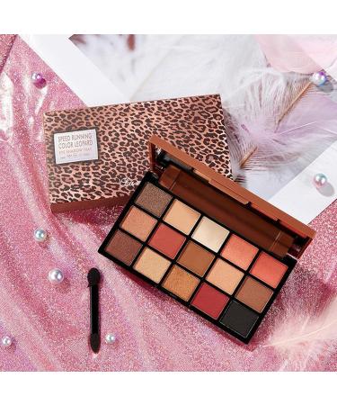 5 Eyeshadow Palette Long Lasting Blendable Warm Eye Shadows Makeup Kit Highly Pigmented Neutral Shades Rich Colors with Velvety Texture for 5 Pcs 3 - Buy Online on GoSupps.com