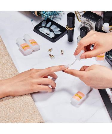 Hicarer Adhesive False Nail Glue - Quick Brush-On Nail Glue for Nail Make Up (5 Packs) - Buy Online on GoSupps.com