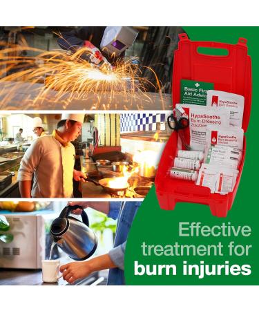 Safety First Aid Group Evolution HypaSoothe Burns First Aid Kit Medium - Fully Stocked - Buy Online on GoSupps.com