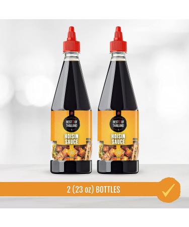 Thailand Hoisin Sauce - Authentic Asian Brewed Sauces for Cooking | No MSG, Certified Kosher, Fat-Free | 2 Pack - 23.65 Fl Oz - Buy Online on GoSupps.com