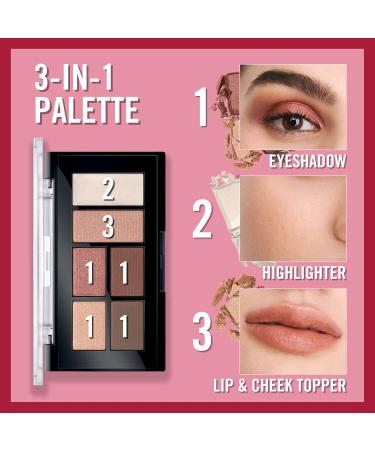 Buy Mini Power Palette - 002 Sassy | Vibrant Eyeshadow for All Skin Types | International Shipping Available - Buy Online on GoSupps.com