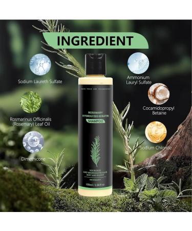 wiroouia Shampoo For Women100ml Moisturizing Volumizing Smoothing AntiDandruff Volume Moisturizing Shampoo for Damaged Dry Oily Fine Curly Hair Women and Men Daily Use - Buy Online on GoSupps.com