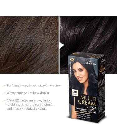 JOANNA_Multi Cream Color hair dye 42 Ebony Black - Buy Online on GoSupps.com