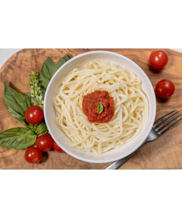 Kitchen & Love Hearts of Palm Linguine: Low Carb, Low Calorie, Plant Based, Non GMO, Gluten Free Pasta Alternative - Vegan, Easy to Prepare, Quick Meal - 8 Oz (Pack of 3) - Buy Online on GoSupps.com