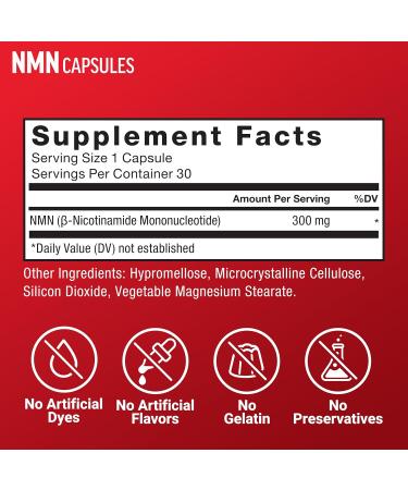 Resveratrol Mixed Berry 60 Soft Chews + NMN Supplement Nicotinamide Mononucleotide to Support Healthy Aging and Energy Metabolism Boosts NAD+ Levels No Gelatin Non-GMO 30 Vegetable Capsules - Buy Online on GoSupps.com