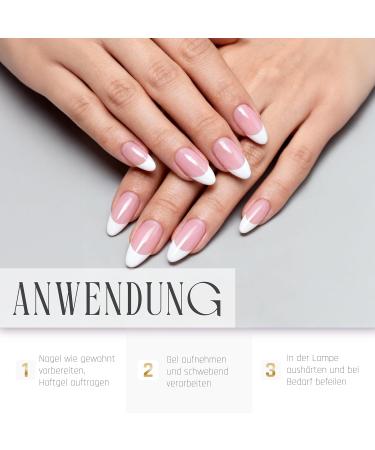  Lynis Nailshop Lynis-Nailshop.de Gel Builder Gel for Gel Nails - Pink - 15 ml - For professionals and beginners - Suitable for UV and LED - Pinchable self-leveling medium viscosity - Buy Online on GoSupps.com