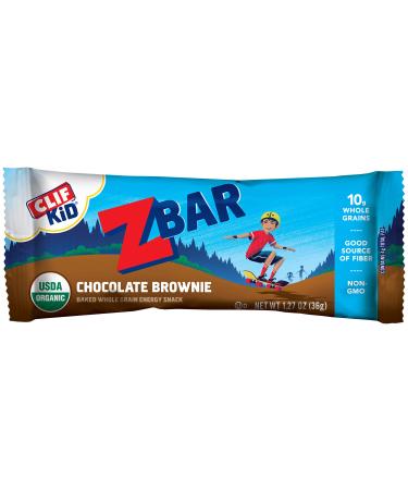 Clif Bar Clif Kid Organic Z Bar Chocolate Brownie 18 Bars 1.27 oz (36 g) Each