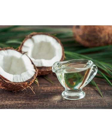 Fractionated Coconut Oil - 100% Pure MCT Carrier Oil Non-GMO Fair Trade Vegan - 16 oz for Skin Hair & Body Care - Buy Online on GoSupps.com