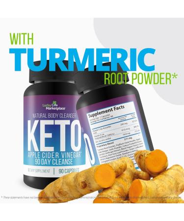 3X Keto Apple Cider Vinegar 90-Day Cleanse | Detox Naturally Support Digestion & Immune Health | Keto Pills for Men & Women - Buy Online on GoSupps.com