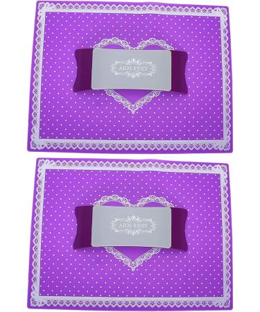 Nail Art Cushion Hand Pillow Nail Art Manicure Tools Nail Art Hand Rest for Home Use(purple) - Buy Online on GoSupps.com