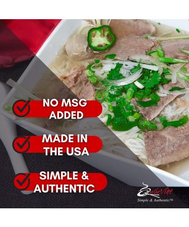 Quoc Viet Foods Beef Flavored Pho Soup Base 10oz - Cot Pho Bo Brand Beef 10 Ounce (1 Pack) - Buy Online on GoSupps.com