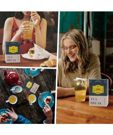 Th Fonming Oolong Lact Sachets Individuels Infusion Chaude ou Froide Sans Sucre L g rement Caf in Saveur Cr meuse Th Bien tre Quotidien - Buy Online on GoSupps.com