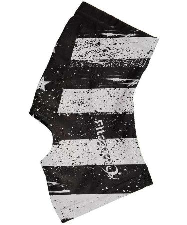 FITSPORT Football Spats - Cleat Socks for Football, Soccer, Baseball & Softball - Black & White (Small-Medium) - Buy Online on GoSupps.com