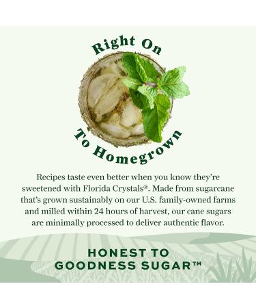 Florida Crystals Turbinado Cane Sugar 44 OZ Jug (Pack of 2) - Premium Sweetener for Baking and Beverages - Buy Online on GoSupps.com