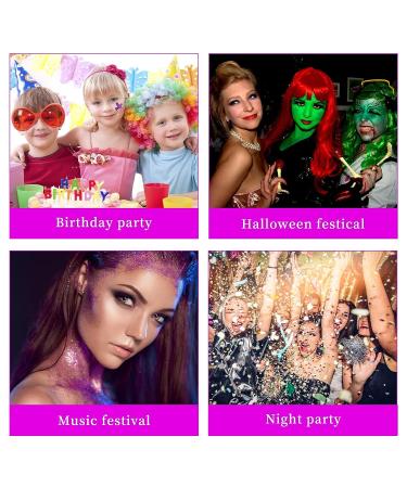 UIIOPJIOM Glitter Tattoos Kit - 30 Colors, 118 Stencils, 3 Glue, 2 Brushes - Perfect Gift for Girls 4-9 Years - Halloween, Christmas, Birthday - Buy Online on GoSupps.com