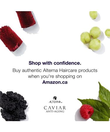 Alterna Caviar Anti-Aging Smoothing Anti-Frizz Shampoo - 16.5 oz | For Medium Thick Hair | Sulfate-Free Formula for Smooth, Frizz-Free Hair - Buy Online on GoSupps.com