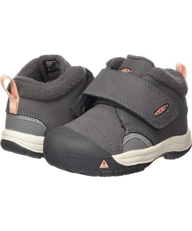 KEEN Kootenay III Mid Waterproof Snow Boot Toddler 4T Steel Grey/Dusty Pink - Buy Online on GoSupps.com