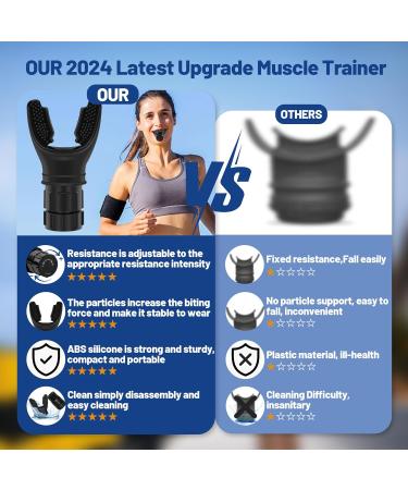 Portable Silicone Breathe Trainer - Adjustable Oxy-Fit Exercise Device for Strength & Endurance - Easy to Clean | International Shipping - Buy Online on GoSupps.com