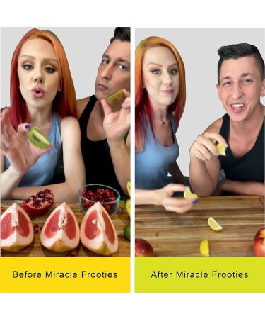 Miracle Frooties Sour to Sweet Flavor Tablets - Natural, Sugar-Free Taste Shifter with Miraculin - 10 count Green Box - Buy Online on GoSupps.com