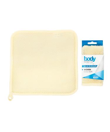 Body Benefits Exfoliating Woven Wash Cloth - Enhance Lather & Self-Care | International Shipping Available - Buy Online on GoSupps.com