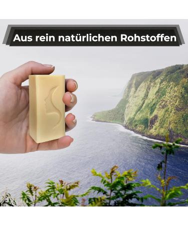 Skineco Natural Soap Sensitive | Sustainable Goat's Milk Soap | Solid Shower Gel | Piece of Soap for Dry Sensitive Skin | Body Soap | Hand Soap | - Buy Online on GoSupps.com